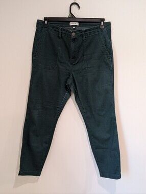 Studio Blue Dark Green.Blue Casual Workpants size 32